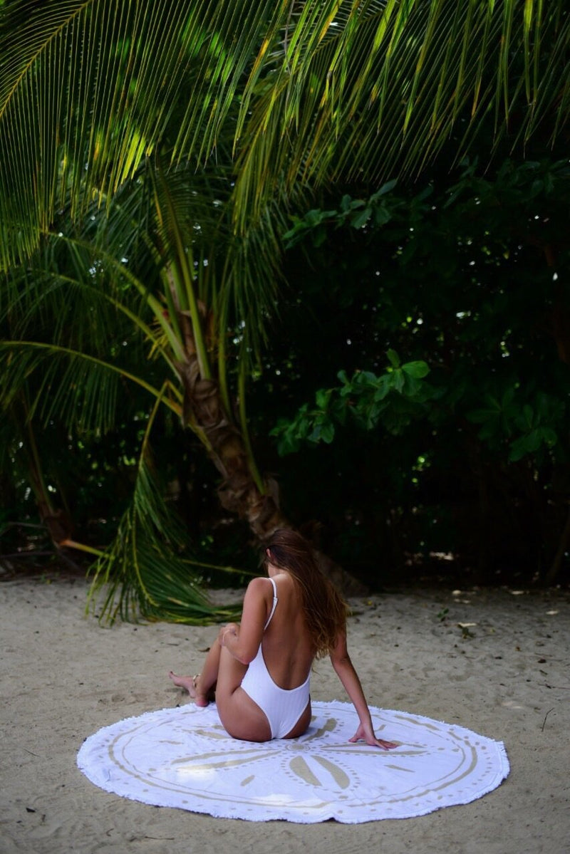 serviette de plage les antillaises l'ensablée