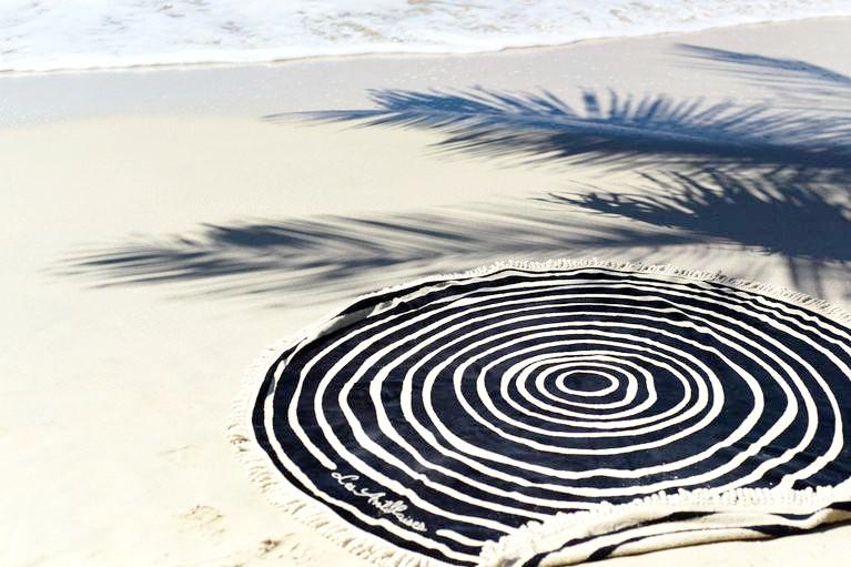 serviette de plage ronde les antillaises Beach round towel